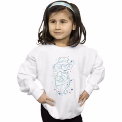 Disney - Sweat WRITTEN IN THE STARS - Fille (Blanc)