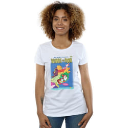 Disney - T-shirt - Femme (Blanc)