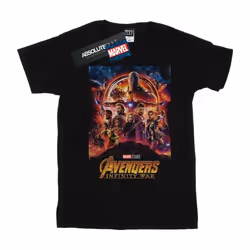 Marvel - T-shirt AVENGERS INFINITY WAR - Homme (Noir)