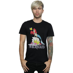 Disney - T-shirt THE LITTLE MERMAID SEA FRIEND - Homme (Noir)