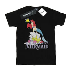 Disney - T-shirt THE LITTLE MERMAID SEA FRIEND - Femme (Noir)