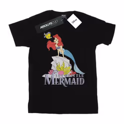 Disney - T-shirt THE LITTLE MERMAID SEA FRIEND - Femme (Noir)