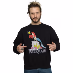 Disney - Sweat THE LITTLE MERMAID SEA FRIEND - Homme (Noir)