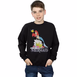 Disney - Sweat THE LITTLE MERMAID SEA FRIEND - Garçon (Noir)