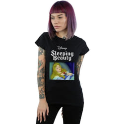 Disney - T-shirt SLEEPING BEAUTY - Femme (Noir)