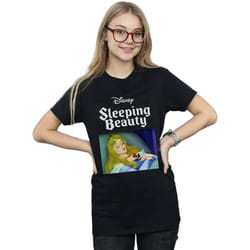 Disney - T-shirt SLEEPING BEAUTY - Femme (Noir)