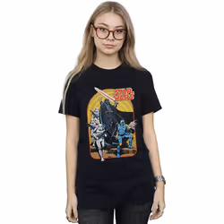 Star Wars - T-shirt - Femme (Noir)