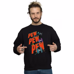 Star Wars - Sweat TIE FIGHTERS PEW PEW - Homme (Noir)