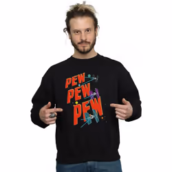 Star Wars - Sweat TIE FIGHTERS PEW PEW - Homme (Noir)