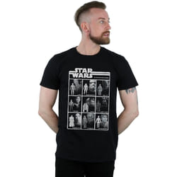 Star Wars - T-shirt CLASS OF ACTION FIGURES - Homme (Noir)