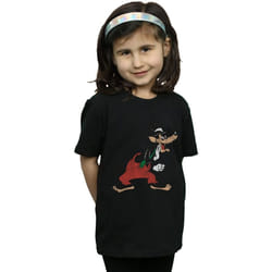 Disney - T-shirt - Fille (Noir)