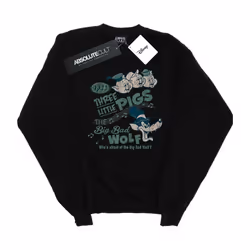 Disney - Sweat WHO'S AFRAID OF THE BIG BAD WOLF - Homme (Noir)