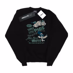 Disney - Sweat WHO'S AFRAID OF THE BIG BAD WOLF - Homme (Noir)