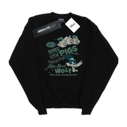 Disney - Sweat WHO'S AFRAID OF THE BIG BAD WOLF - Homme (Noir)