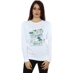 Disney - Sweat WHO'S AFRAID OF THE BIG BAD WOLF - Femme (Blanc)