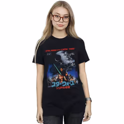 Star Wars - T-shirt RETURN OF THE JEDI - Femme (Noir)