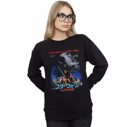 Star Wars - Sweat RETURN OF THE JEDI - Femme (Noir)