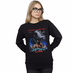 Star Wars - Sweat RETURN OF THE JEDI - Femme (Noir)