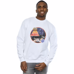 Star Wars - Sweat FROM A GALAXY FAR FAR AWAY - Homme (Blanc)