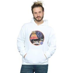 Star Wars - Sweat à capuche FROM A GALAXY FAR FAR AWAY - Homme (Blanc)