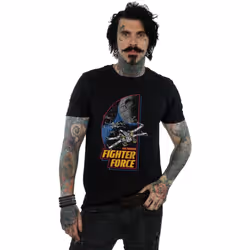 Star Wars - T-shirt FIGHTER FORCE - Homme (Noir)