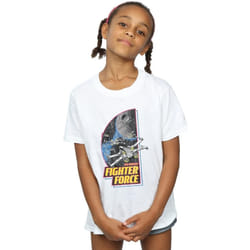 Star Wars - T-shirt FIGHTER FORCE - Fille (Blanc)