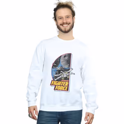 Star Wars - Sweat FIGHTER FORCE - Homme (Blanc)