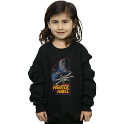 Star Wars - Sweat FIGHTER FORCE - Fille (Noir)