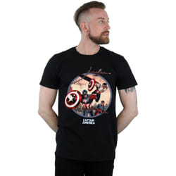 Marvel - T-shirt IN BATTLE - Homme (Noir)