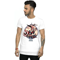 Marvel - T-shirt IN BATTLE - Homme (Blanc)