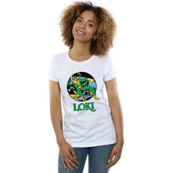 Marvel - T-shirt - Femme (Blanc)