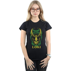 Marvel - T-shirt - Femme (Noir)