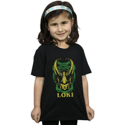 Marvel - T-shirt - Fille (Noir)