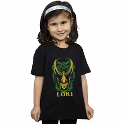 Marvel - T-shirt - Fille (Noir)