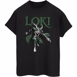 Marvel - T-shirt - Femme (Noir)
