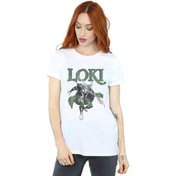 Marvel - T-shirt - Femme (Blanc)