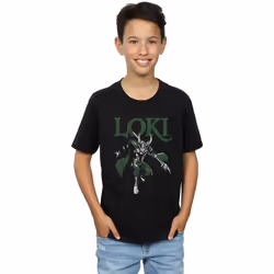 Marvel - T-shirt - Garçon (Noir)