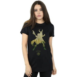 Marvel - T-shirt - Femme (Noir)