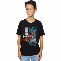 Marvel - T-shirt THE MIGHTY THOR MIGHTY DUO - Garçon (Noir)