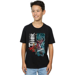 Marvel - T-shirt THE MIGHTY THOR MIGHTY DUO - Garçon (Noir)