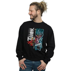 Marvel - Sweat THE MIGHTY THOR MIGHTY DUO - Homme (Noir)