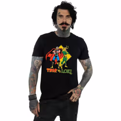 Marvel - T-shirt - Homme (Noir)