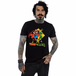 Marvel - T-shirt - Homme (Noir)