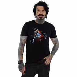 Marvel - T-shirt THE MIGHTY THOR GODDESS OF THUNDER - Homme (Noir)