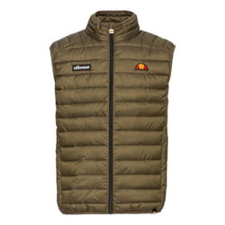 Gilet sans manches Ellesse Bardy - Khaki - Fermeture par zip métallique - Poches latérales zippées invisibles