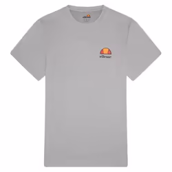 T-Shirt Homme Ellesse - Uni - Gris - Manches Courtes - Polyester