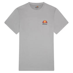 T-Shirt Homme Ellesse - Uni - Gris - Manches Courtes - Polyester