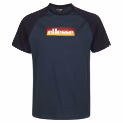 T-shirt Ellesse Kershaw - Homme - Bleu - Col rond - Manches courtes