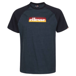 T-shirt Ellesse Kershaw - Homme - Bleu - Col rond - Manches courtes