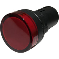 IMO - Voyant Led Rouge 12vca-cc Pour Armoire électrique - étanche Ip67 - Perçage 22mm